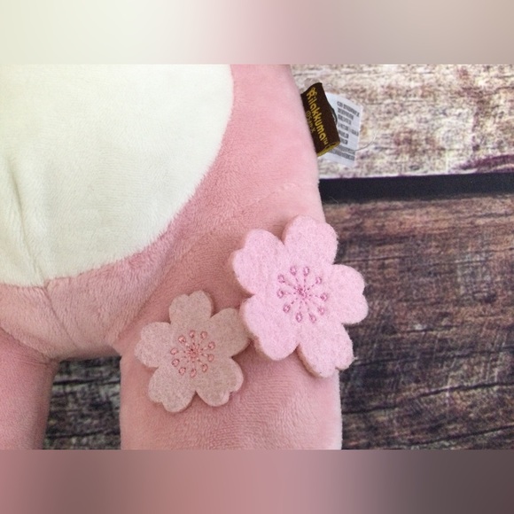RILAKKUMA SAN-X PINK CHERRY BLOSSOM PLUSH 16” - Picture 4 of 9
